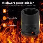 16 dalių dirbtuvių raktų rinkinys su dėklu (Mėlyna)