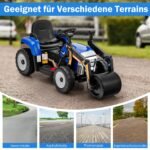 Elektrinė vaikiška kelio volelio transporto priemonė su muzika ir šviesomis (Mėlyna)