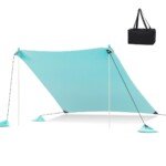 Erdvus paplūdimio paviljonas 300x300 cm su UPF 50+ apsauga nuo saulės (Turkio)