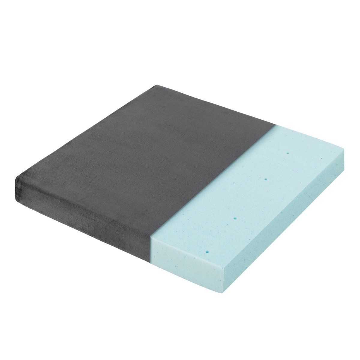 stuhlkissen-_sitzkissen-hu10525gr-1_9_ Komfortiškos atminties putplasčio kėdžių pagalvėlės 45x45 cm 5 cm storio (Pilka)
