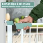 Apsauginiai varteliai su praplatinimu (Balta)