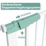 Apsauginiai varteliai su praplatinimu (Balta)