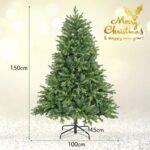 Dirbtinė Kalėdų eglutė su LED apšvietimu (Žalia)