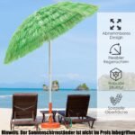 Paplūdimio skėtis nuo saulės 175 cm žalias (Žalia)