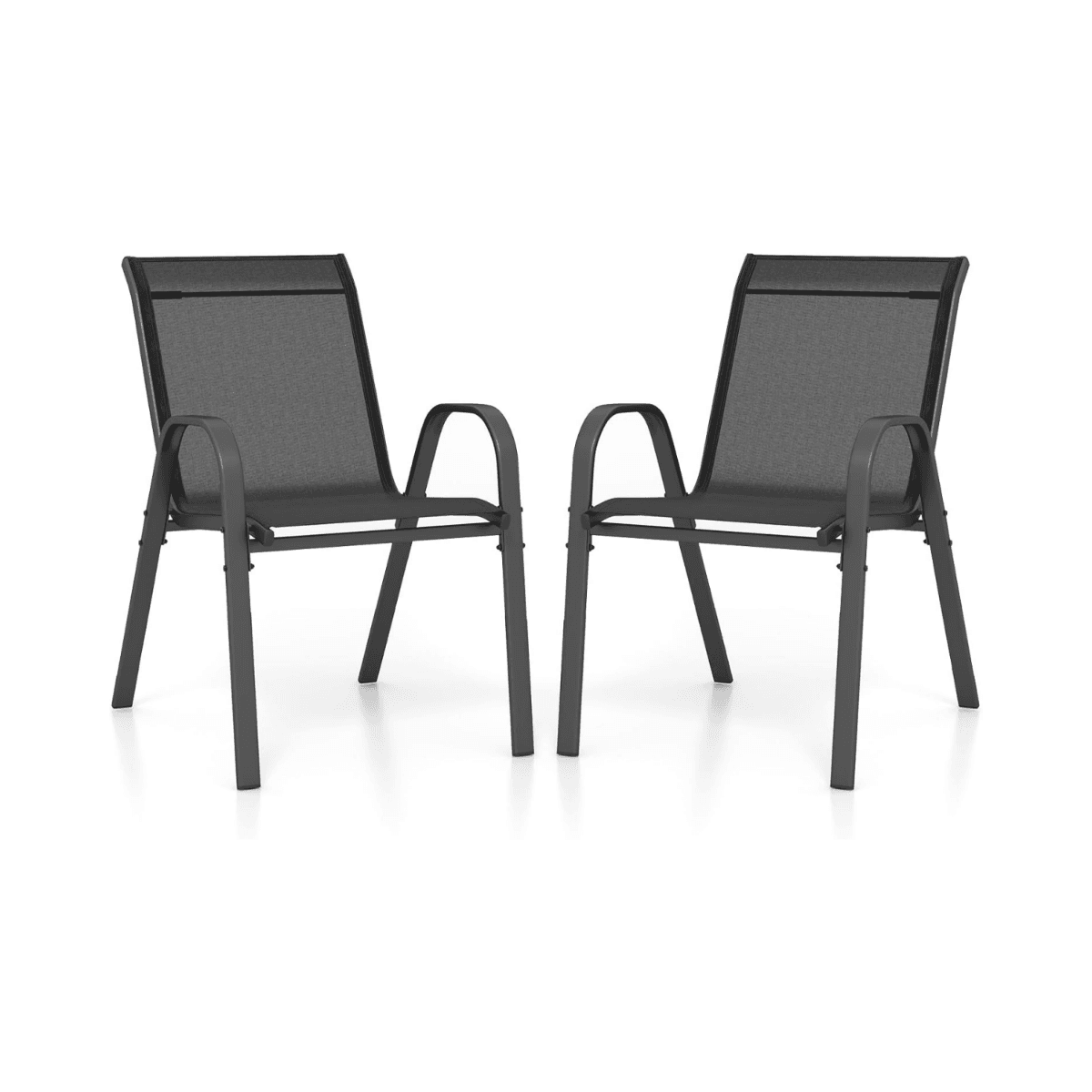 terrassenst_hlen-au_enessstuhl-np11595dk-2_1_ Modernus lauko kėdžių komplektas (2 vnt.) (Juoda)