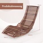 Ergonomiška akacijos medienos sodo suoliukų pora (Natūrali)