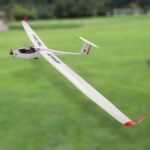 Profesionalus 2 4 GHz 6 kanalų PNP RC sklandytuvas 260 cm sparnų ilgio (Balta)