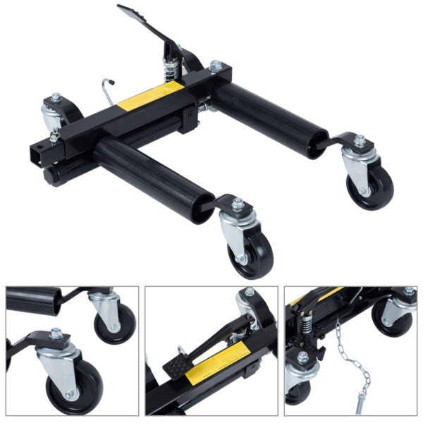 Hidraulinis automobilių manevravimo keltuvas 680 kg (Mėlyna)