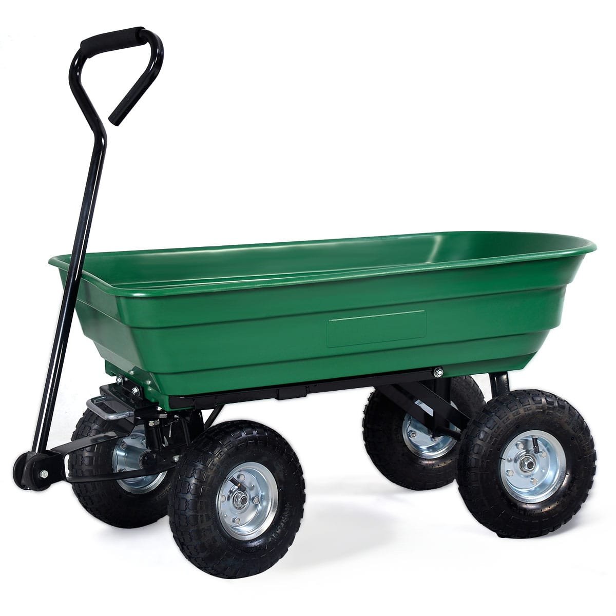 tl30681_15_ Universalus 75 l talpos sodo vežimėlis su išvertimo funkcija (Žalia)
