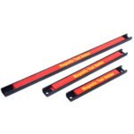 Magnetinė įrankių laikymo juosta – 3 dalių komplektas (Raudona)