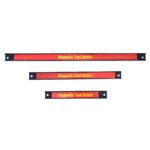 Magnetinė įrankių laikymo juosta – 3 dalių komplektas (Raudona)