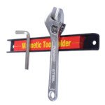 Magnetinė įrankių laikymo juosta – 3 dalių komplektas (Raudona)