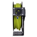 Automatinė 15 m suspausto oro žarnos ritė su būgnu (Juoda)