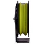 Automatinė 15 m suspausto oro žarnos ritė su būgnu (Juoda)