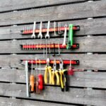 3 vnt. 46 cm magnetinių įrankių laikiklių komplektas (Raudona)