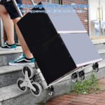 Nešiojama sulankstoma transportavimo rogutė (Juoda)