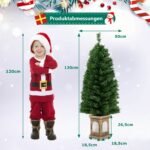 Dirbtinė Kalėdinė Eglė su LED apšvietimu ir laikmačiu 120 cm (Žalia)