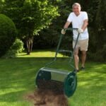 Sodo komposto ir sėklų barstytuvas 75 L (Žalia)