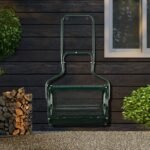 Sodo komposto ir sėklų barstytuvas 75 L (Žalia)