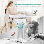 Nešiojama kūdikio vystymo stotelė su daiktadėže (Balta)