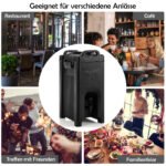 Izoliuotas 20 litrų gėrimų serveris (Juoda)