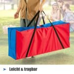 Didelė nešiojama dėtuvė žaidimui Connect 4 (Raudona)