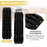 Traukos lentos visureigiams (2 vnt) (Juoda)