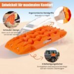 Traukos lentelės padangoms 2 vnt. (Oranžinė)