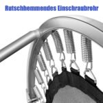 Sulankstomas treniruočių batutas (Pilka)