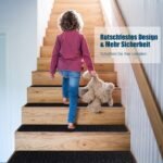 Neslystantys pakopų kilimėliai (15 vnt) (Pilka)