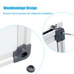 Magnetinė rašymo lenta su aliuminio rėmu 90 x 60 cm (Balta)