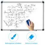 Magnetinė rašymo lenta su aliuminio rėmu 90 x 60 cm (Balta)