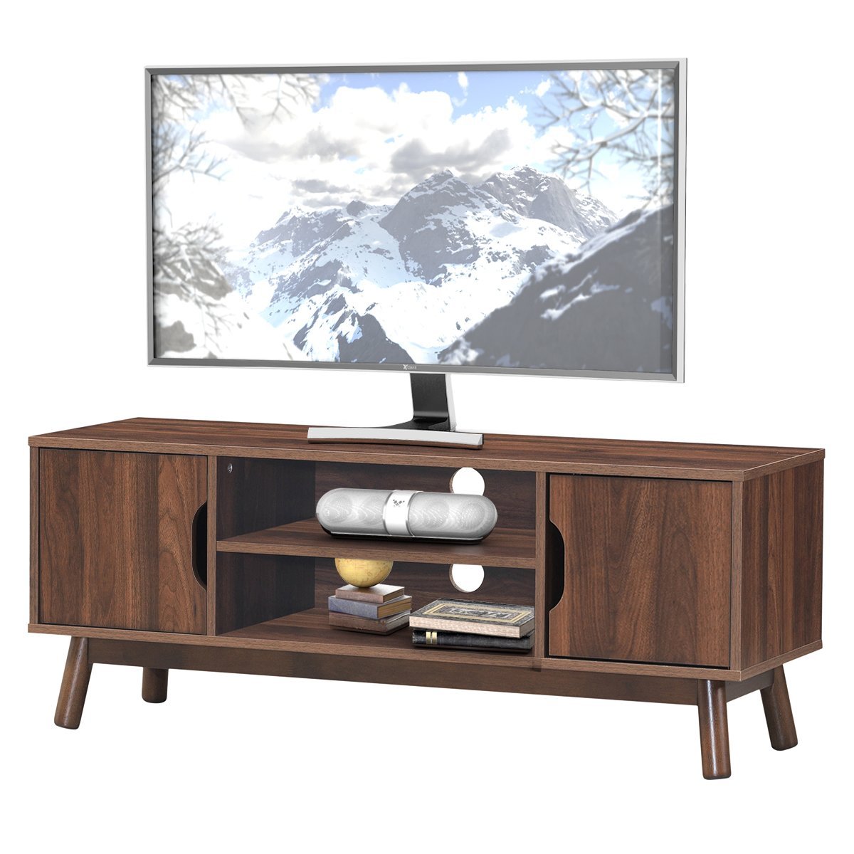 tv-st_nder-hw63263cf_3_ TV staliukas su atvirais ir uždaromais skyriais iki 50 colių (Riešuto)