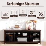 TV staliukas su 2 durelėmis iki 65 colių (Ruda)