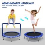 Vaikiškas sulankstomas mini batutas (Mėlyna)