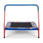 Vaikų mini batutas su rankena (Mėlyna)