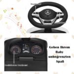 Vaikiškas automobilis-stumdukas su vairo muzika (Balta)