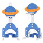 Reguliuojamo aukščio 3-in-1 vaikų sporto kompleksas (Mėlyna)