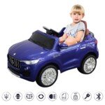 Maserati licencijuotas vaikiškas elektromobilis su nuotolinio valdymo pultu (Raudona)