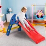 Sulankstoma vaikų čiuožykla padidintas saugumas (Spalvota)