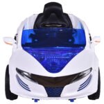 Elektromobilis vaikams su 2 4G nuotolinio valdymo pulteliu (Balta)