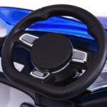 Vaikiškas elektromobilis su nuotoliniu valdymu ir LED apšvietimu (Raudona)