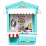 Elektroninis saldainių ir žaislų griebimo automatas su USB įkrovimu (Geltona)