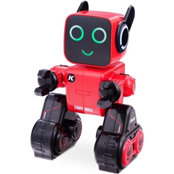 Išmanusis interaktyvus programuojamas robotas su nuotoliniu valdymu (Balta)