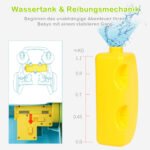 Reguliuojamo aukščio kūdikio vaikštynė motoriniams įgūdžiams lavinti (Įvairiaspalvė)