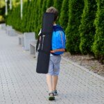 Nešiojamas elektroninis pianinas 61 klavišu su MIDI ir Bluetooth (Juoda)