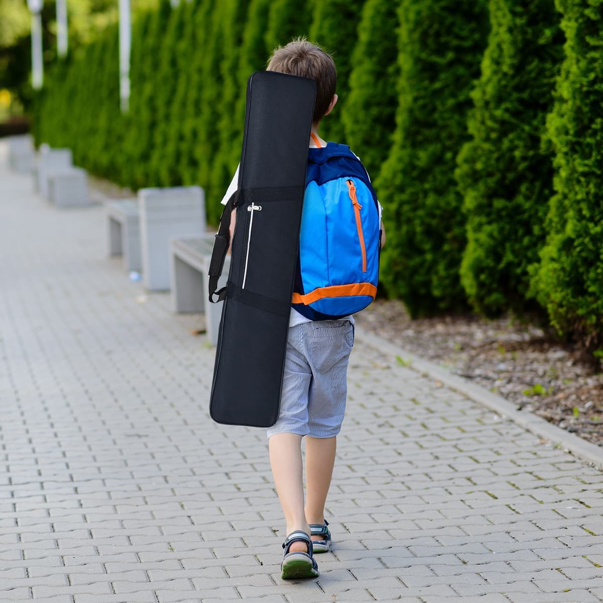 ty578580-11 Nešiojamas elektroninis pianinas 61 klavišu su MIDI ir Bluetooth (Juoda)