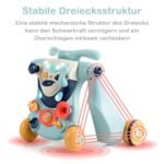 Vaikštynė-stūmdukas su muzika ir švieselėmis (Mėlyna)