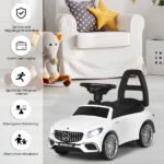 Vaikiškas stumiamasis automobilis (Balta)