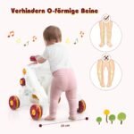 3-in-1 Kūdikio vežimėlis ir mokomasis žaislas (Rožinė)